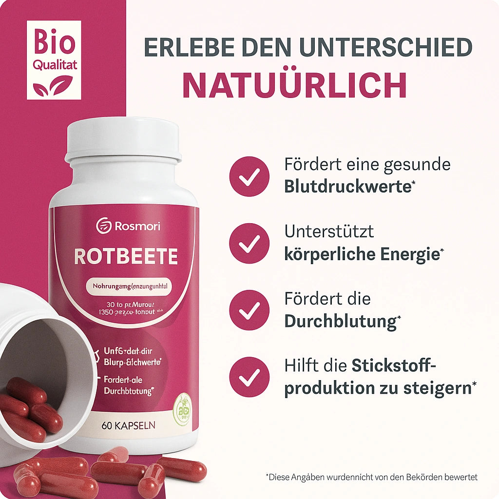 Rosabella Rote Beete Energie-Kapseln